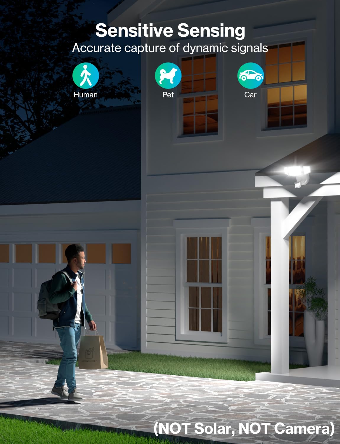 imaihom 50W light IP65 waterproof design withstands rain and heat.