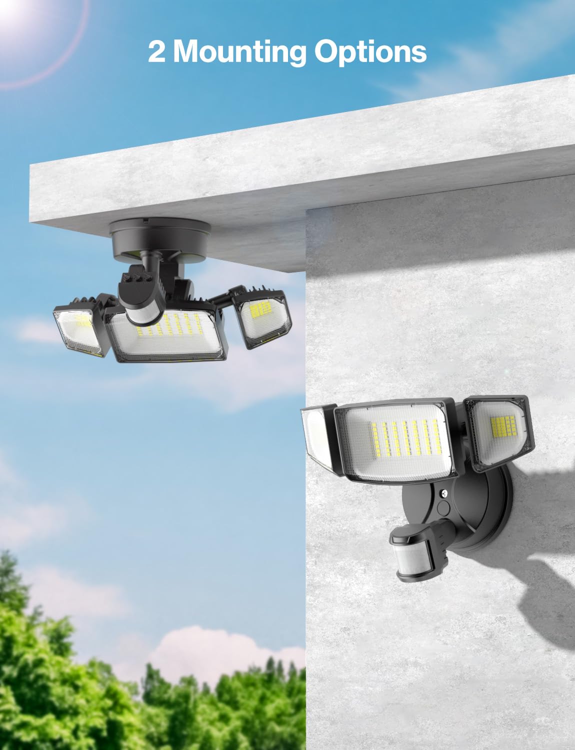 iMaihom 6500K daylight white color enhances true-to-life outdoor viewing.