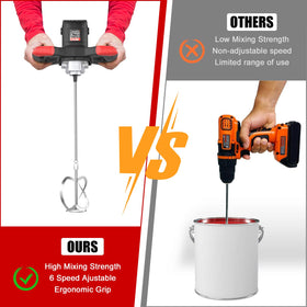 Dual ergonomic handles reduce fatigue during extended blending tasks.