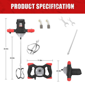 Included kit contents shown for convenient setup and replacements.