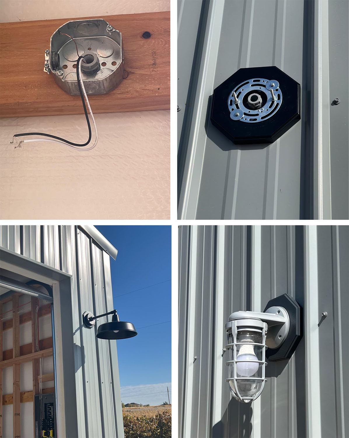 iMBAPrice IMBA-8161-BK cable connector included for secure outdoor electrical connections.