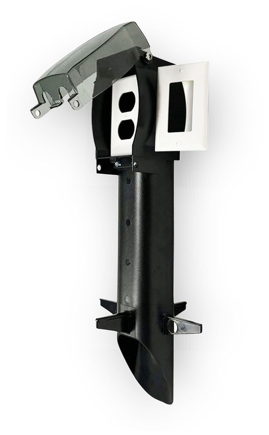 iMBAPrice IMBA-GPD19B-1 outdoor landscape post enclosure with weatherproof outlet for lighting