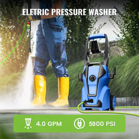 Imdot Electric Pressure Washer handles patios and decks efficiently.