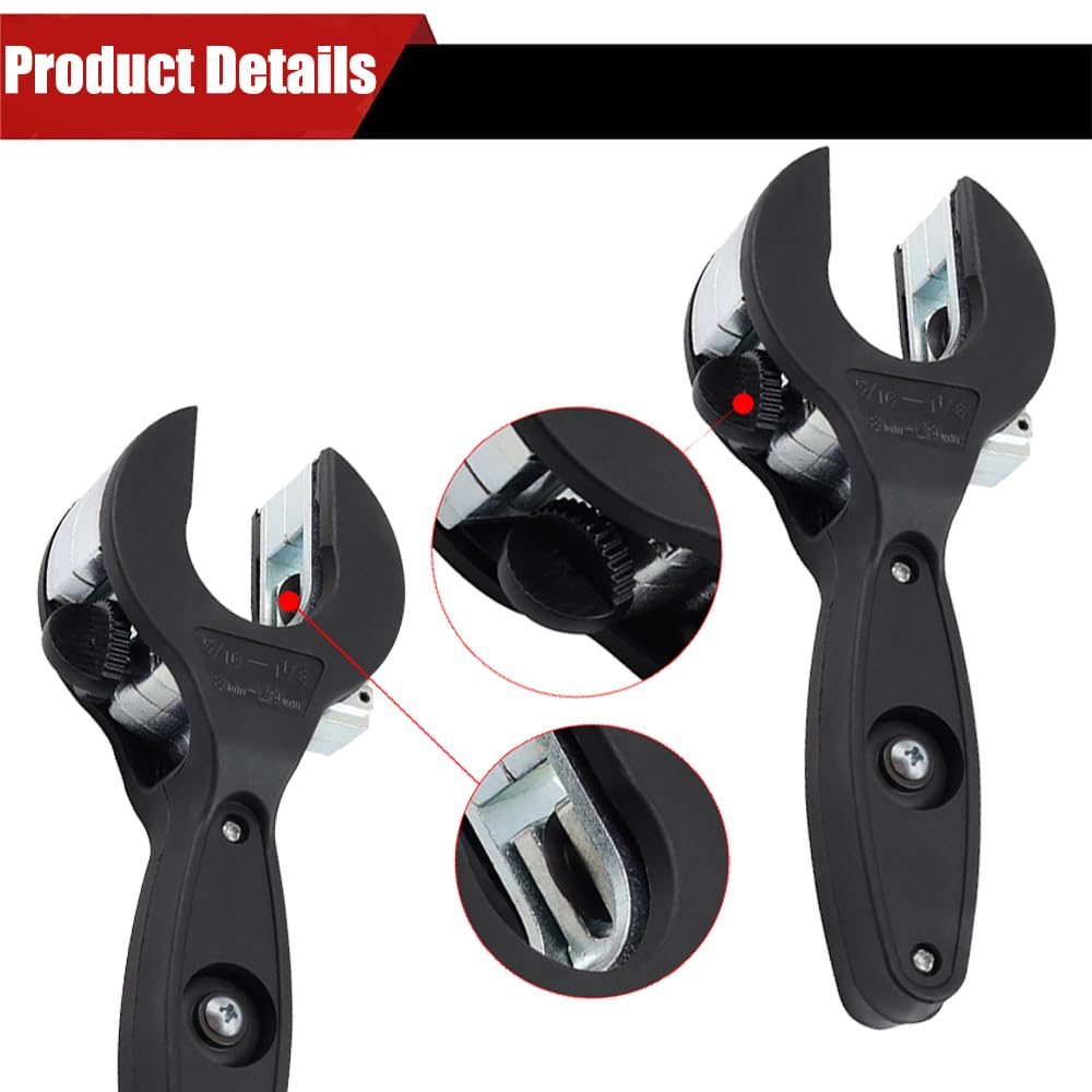 Imgjsx durable steel blade ensures clean cuts through copper and PVC