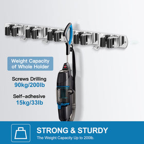 IMILLET heavy-duty installation using screws ensures stable storage up to 200 pounds