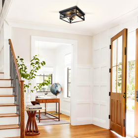 imizdlum e26 glazed socket ceiling light with heat-resistant ceramic