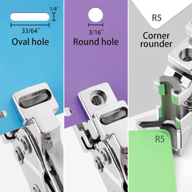 IMLIKE ergonomic handle enabling easy alignment during punching
