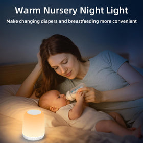 Imosleep night light includes USB cable and user manual for easy setup