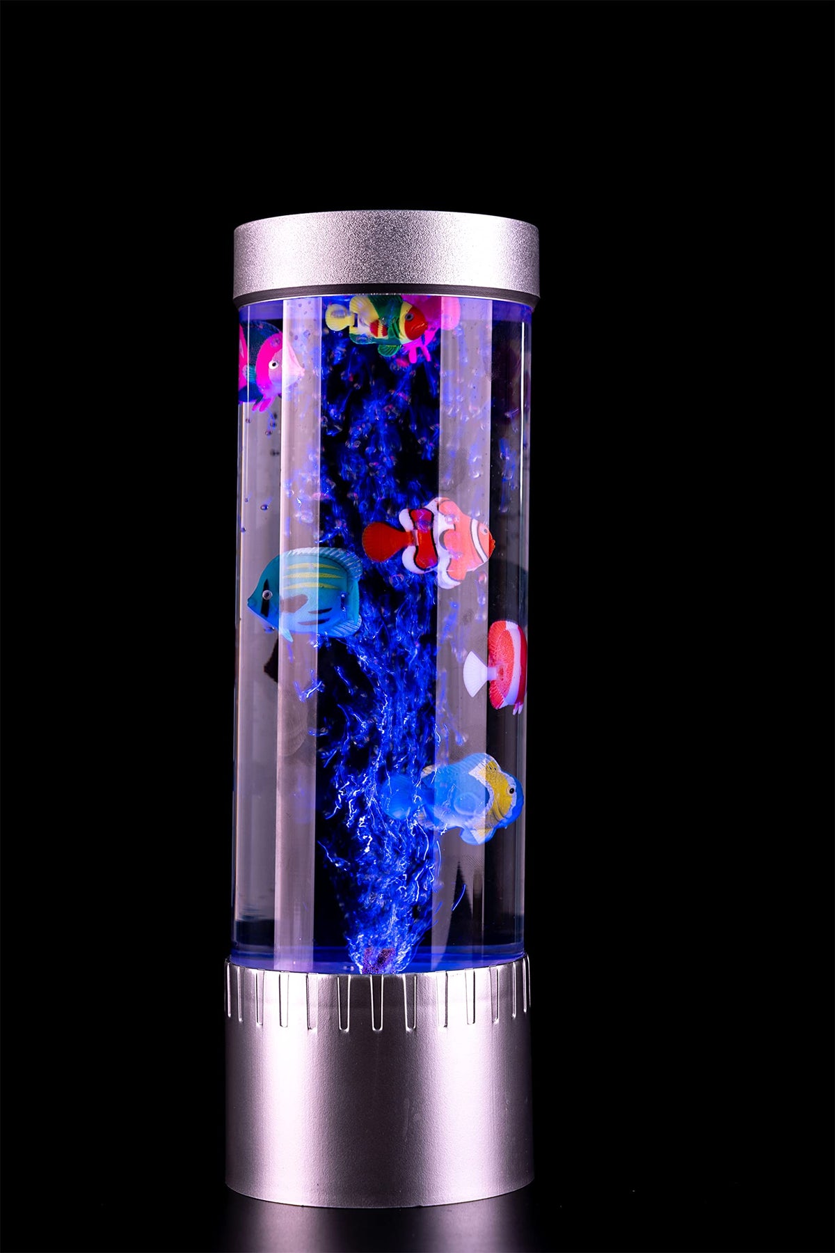 impcenst Bubble Fish Lamp holiday gift idea with dynamic bubbles and color.