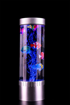 impcenst Bubble Fish Lamp holiday gift idea with dynamic bubbles and color.