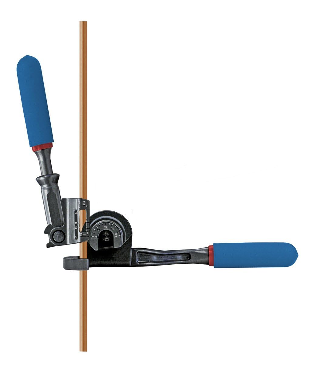 Imperial 470FH cushion grip handles reduce fatigue during bends.