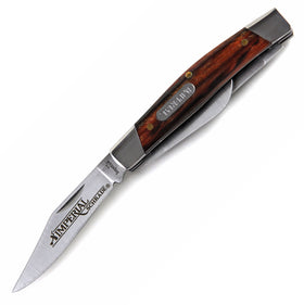 Imperial Schrade IMP15S Stockman clip-point blade for precise outdoor cuts