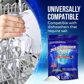 IMPRESA coarse-grain salt pour—effective limescale prevention.