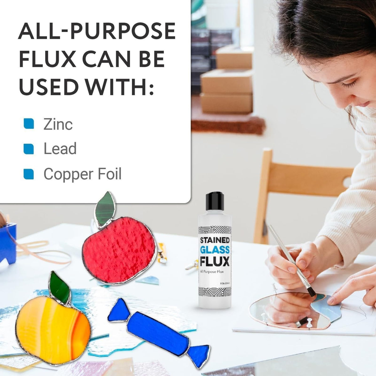 IMPRESA flux supports copper foil tape bonding for clean solder lines