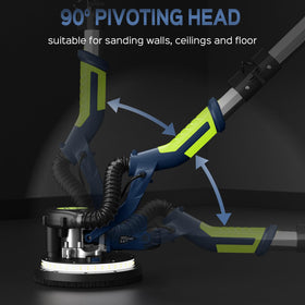 IMQUALI 8-Amp motor provides strong sanding power.