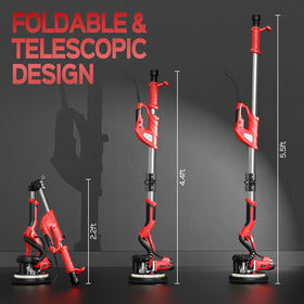 IMQUALI Drywall Sander with LED light improves visibility for precise sanding