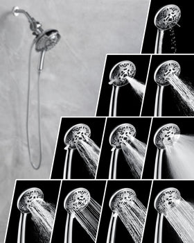 INAVAMZ 10 spray settings enable massage and mist for muscle relaxation.