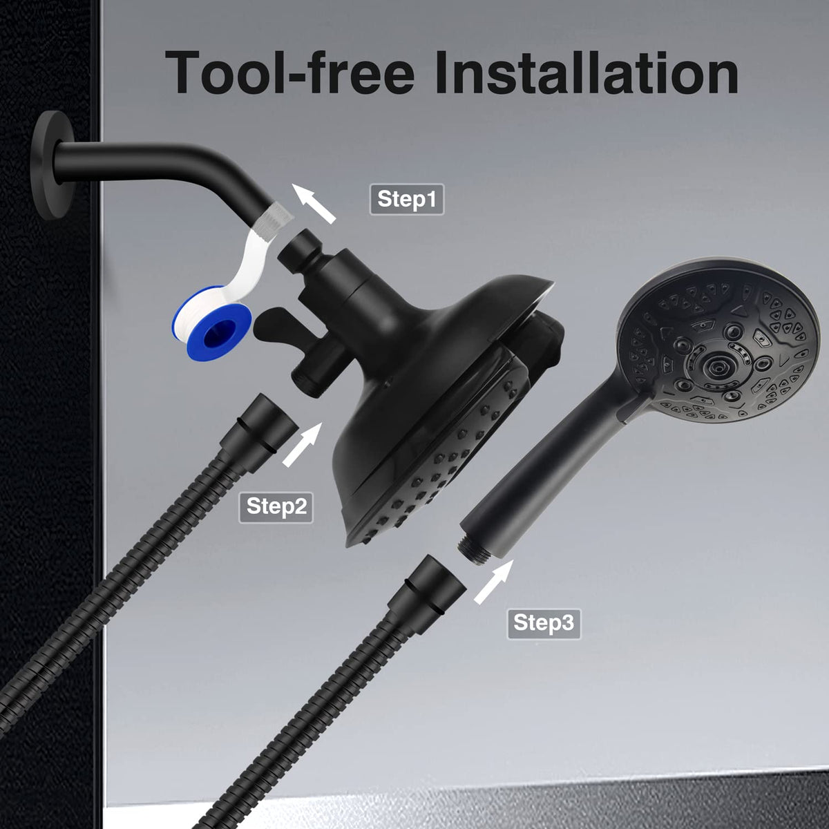 INAVAMZ certified shower system with cUPC and CEC