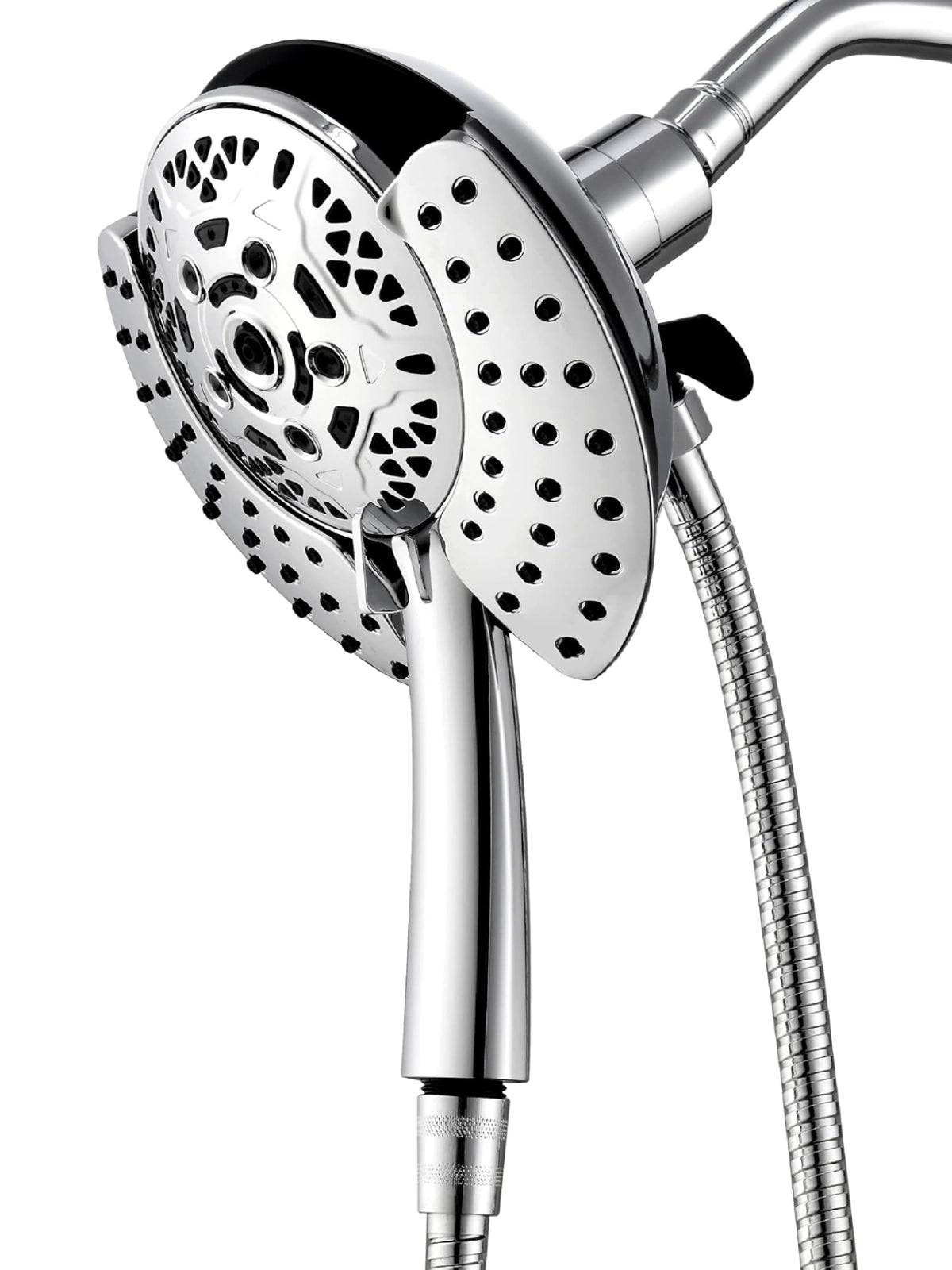 INAVAMZ handheld shower head with 60-inch hose for flexible rinsing