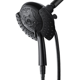 INAVAMZ two-in-one rainfall shower head for spa-like relaxation
