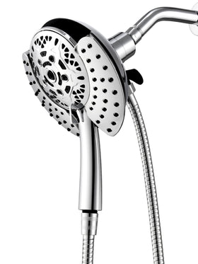 INAVAMZ 2-in-1 showerhead and handle for versatile cleansing