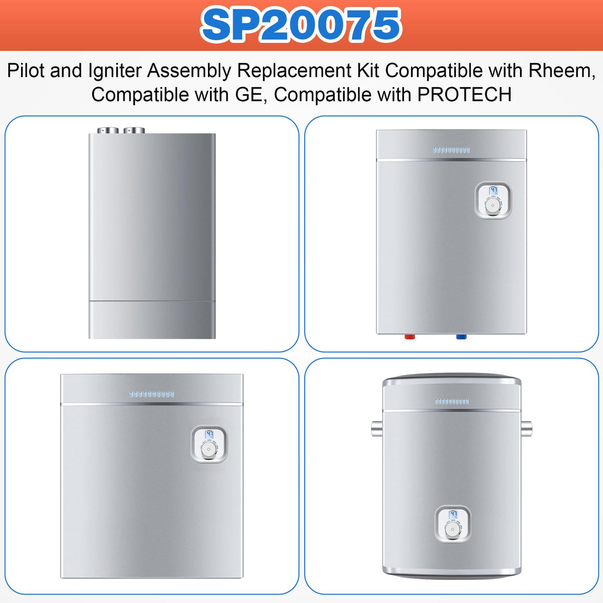 Inchoco SP20075 installation step guide for 20 minute swap