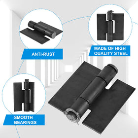 Inchoco weld-on installation hinges offer weld-only strength for heavy gates and trailers.