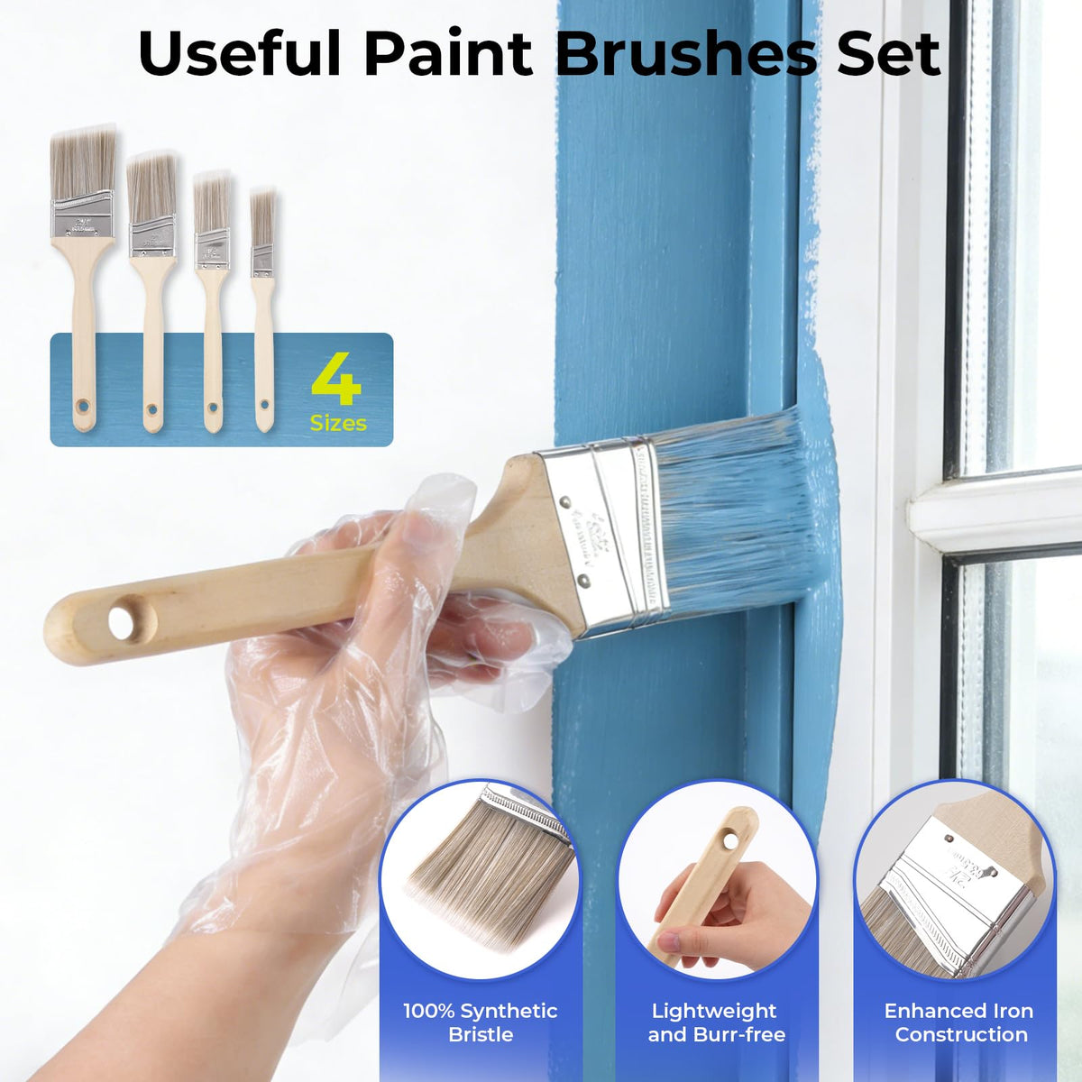 INCLY 11-inch paint tray supports quick paint loading and cleanup.