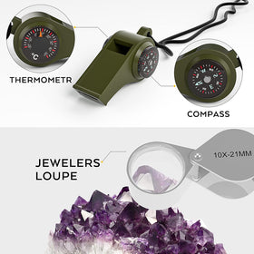 INCLY ergonomic rock-hounding handle improves grip and control in the field.