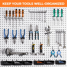 INCLY versatile pegboard solution for garages and workshops