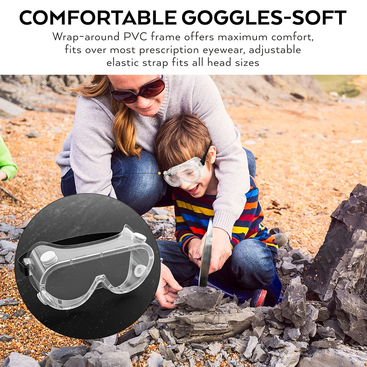 INCLY jewelers loupe magnifier for close inspection of gems and minerals.