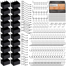 INCLY pegboard accessories collection for versatile storage and easy tool access