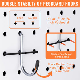 INCLY angled hook keeps tools within easy reach