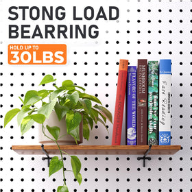 INCLY pegboard hooks in kitchen enable tidy utensil storage.