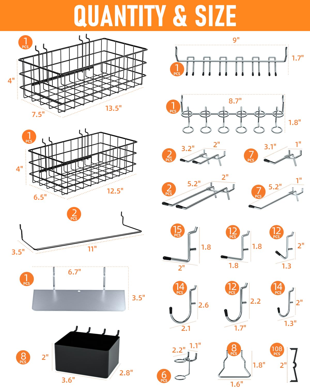 INCLY organized workspace image illustrating space-saving storage solution