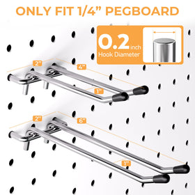 INCLY pegboard tool organizer helps keep workspace tidy.