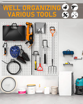 INCLY quick-install pegboard accessories enabling fast setup