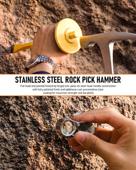 INCLY rock-hounding tools support hobbyists on outdoor expeditions.