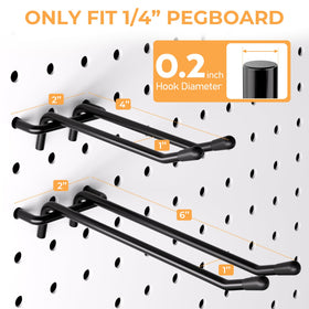 INCLY hooks feature matte black coating resisting rust and wear