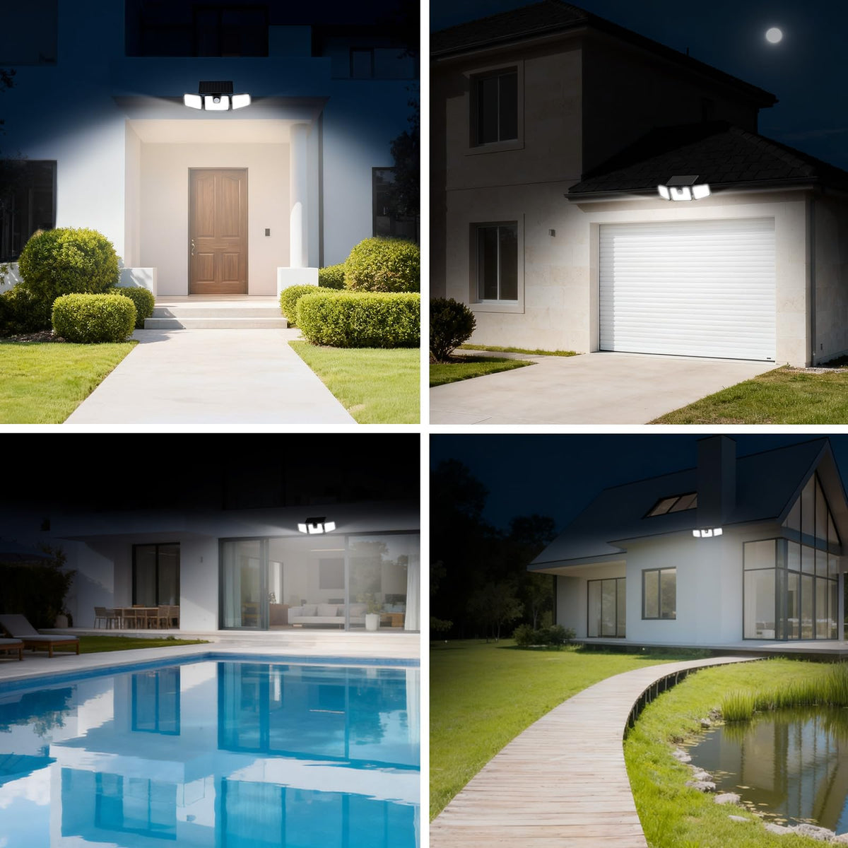 INCX easy install brackets simplify mounting on walls and fences