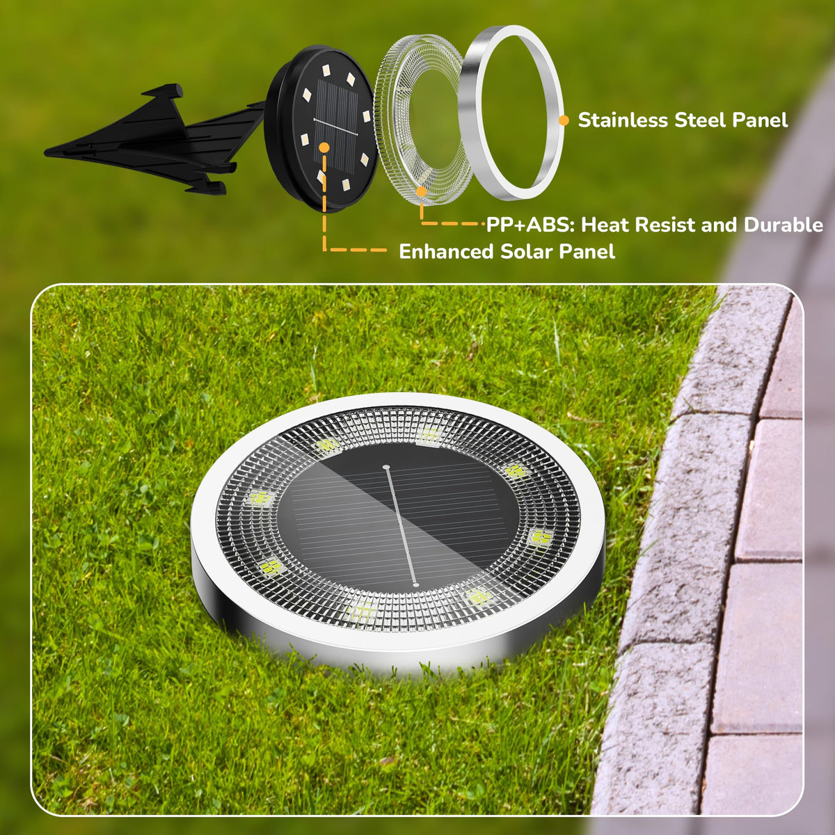 Bright, energy-efficient LED array delivering vivid outdoor illumination.