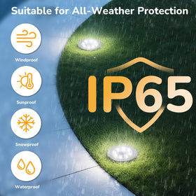 INCX solar light with waterproof stainless steel body for durable outdoor use