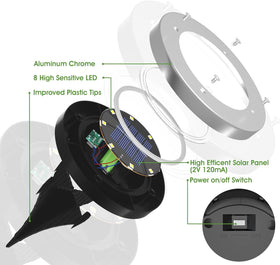 INCX patio solar light adds warm ambience to outdoor living space