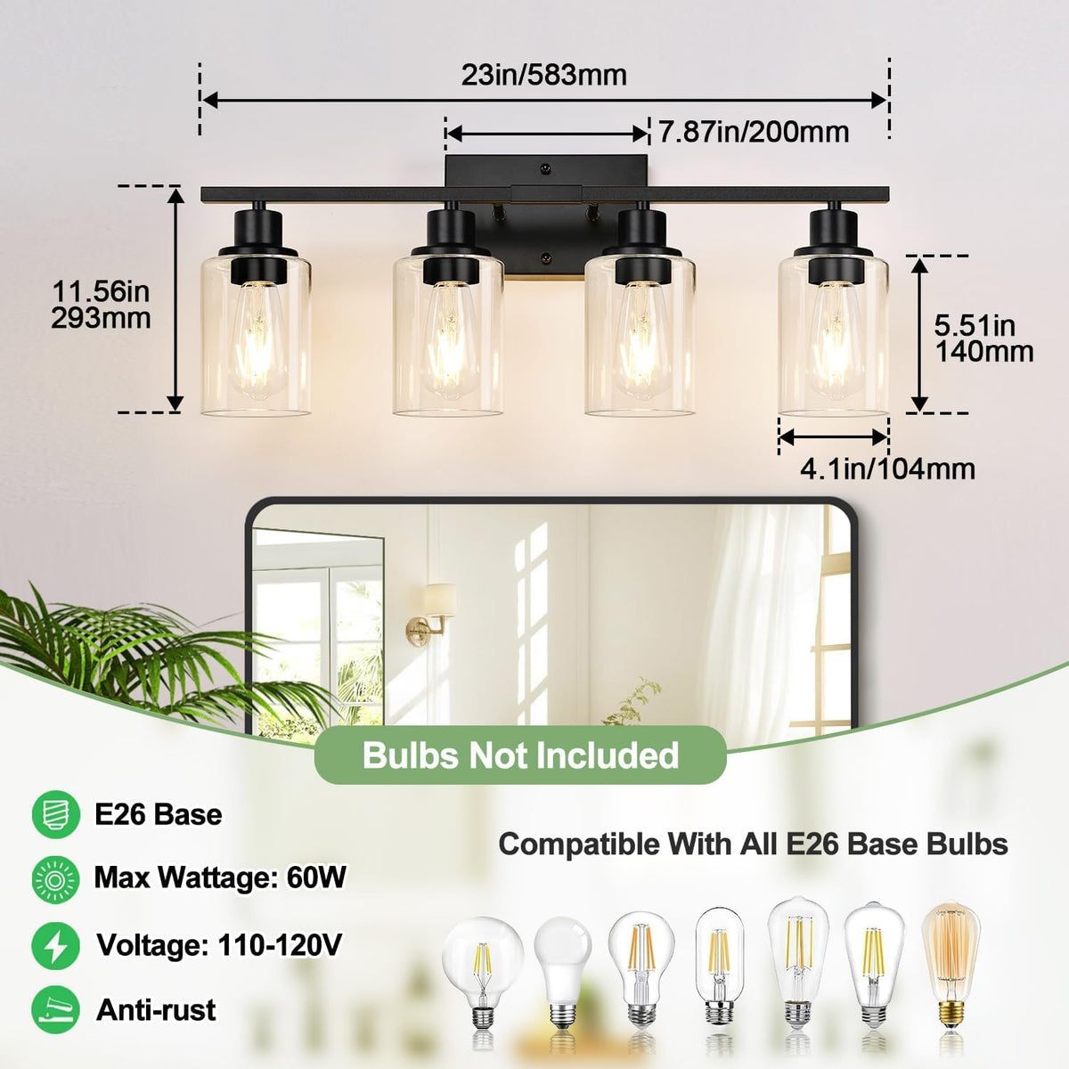 Indoi durable wall light suitable for residential spaces