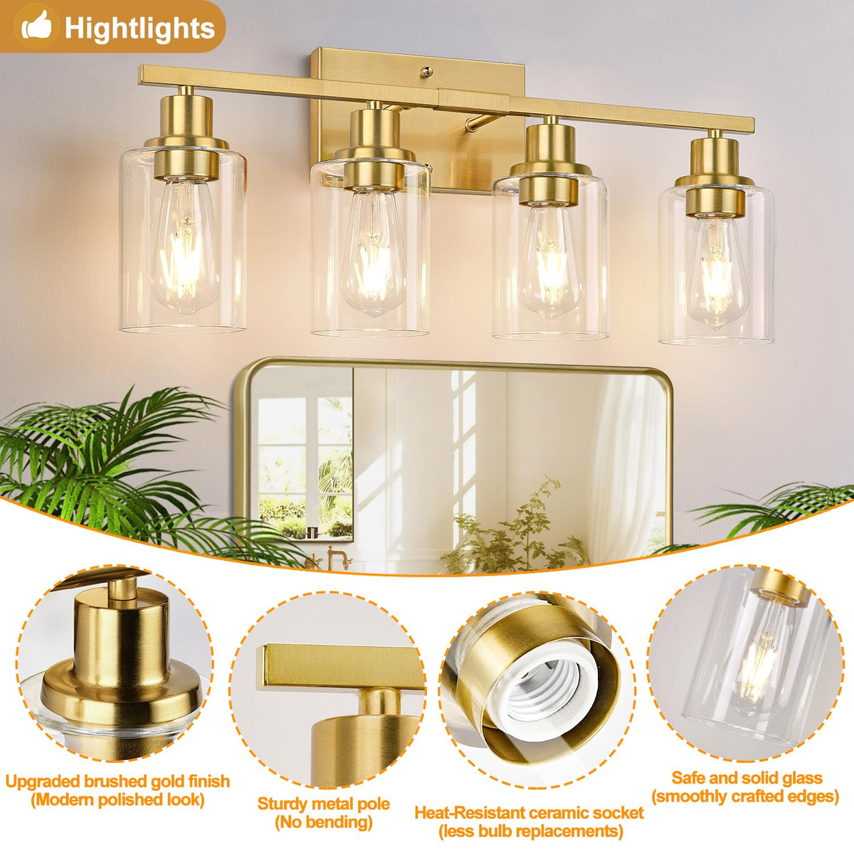 Indoi E26 heat-resistant sockets designed for extended bulb life and safety.