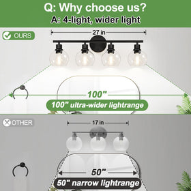 Indoi up-and-down reversible mounting enables flexible installation in any room.