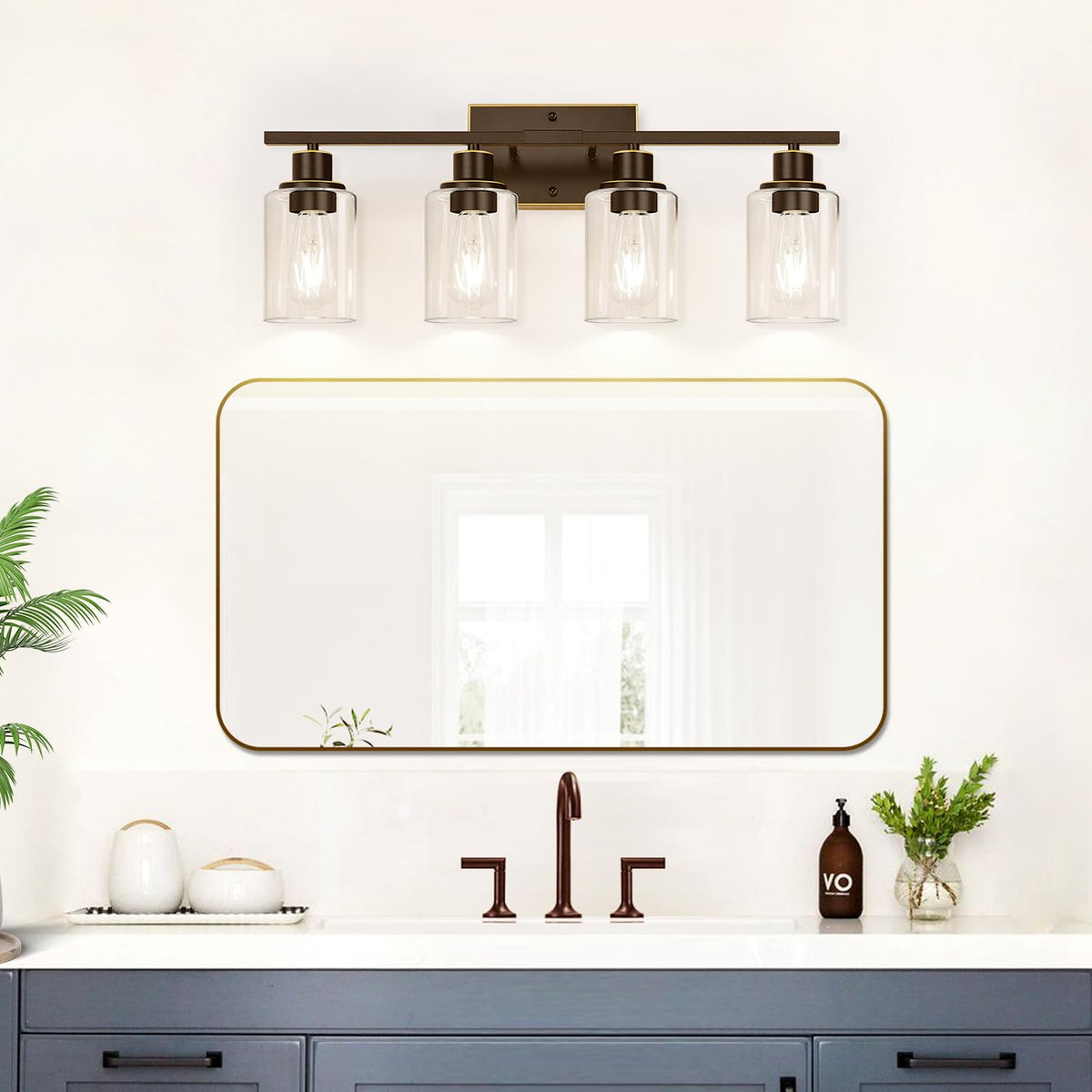Indoi upward or downward orientation enables versatile lighting for bathrooms and living areas.