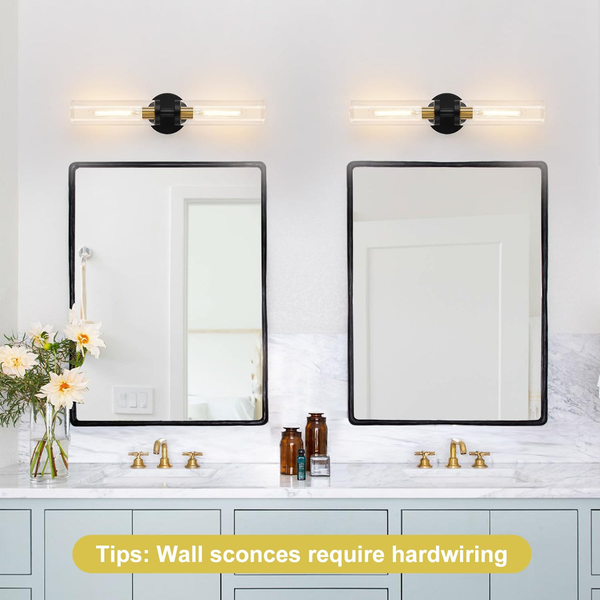 Indoi wall sconce mounting bracket installation shows easy hardwired setup.