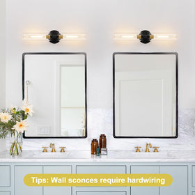 Indoi wall sconce mounting bracket installation shows easy hardwired setup.