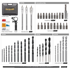 Inequalit 105-piece kit expands versatility for mounting and finishing projects